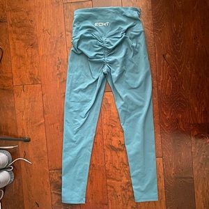 Blue Echt scrunch leggings
